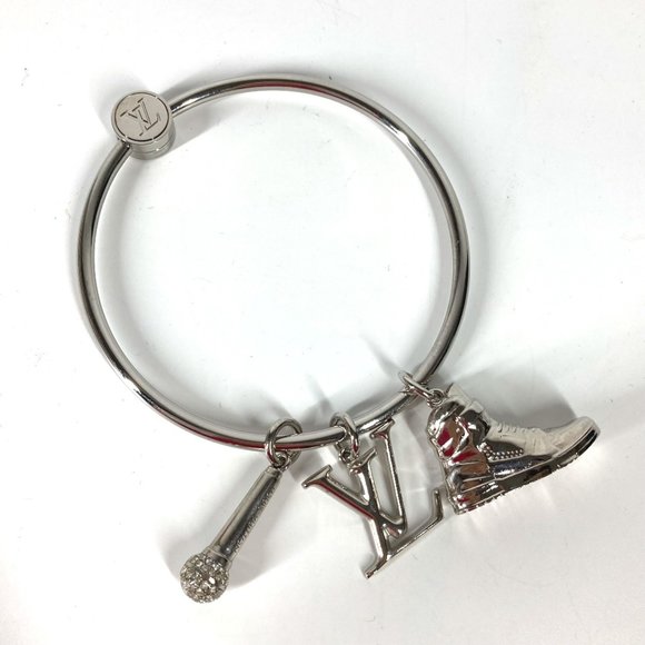 LOUISVUITTON　キーホルダー Louis Vuitton M68854 mike rhinestone sneakers Bag Charm Key